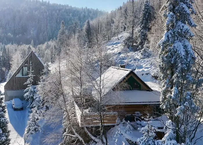 W Szczyrku Sauna & Balia Prázdninový dům Szczyrk